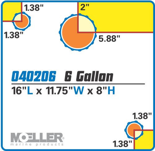 Moeller Marine Water Tank (6-Gallon)