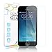 iXCC iPhone 5 Screen Protector, iPhone 5 / 5s / 5c / SE Premium Tempered Glass Screen Protector with 9H Hardness (0.3mm High Definition)
