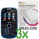 GTMax 3 LCD Screen Protector for AT&T Samsung SGH A187