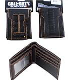 Call Duty Black OPS2 Applique Black Bifold Wallet