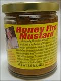 Honey Fire Mustard (8.6 Net Oz in a Glass Jar, About 45 Superb Tasting Servings) a Product of Shipwrecks Inc. Made to Dr. E. Lee Spence's Original Recipe.