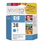 Original HP 38 Cyan Pigment Ink Cartridge in Retail Packaging