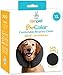 ZenPet Protective Inflatable Recovery Collar for Dogs and Cats - Soft Pet Collar Does Not Block Vision E-Collar - Designed to Prevent Pets from Touching Stitches, Wounds and Rashes (X-Large)