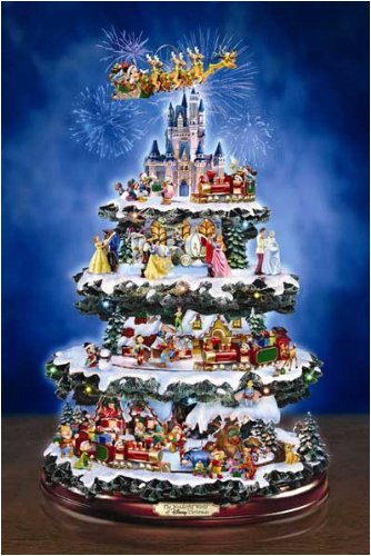 Disney Tabletop Christmas Tree: The Wonderful World Of Disney by Hawthorne Village