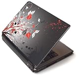Red Display - Toshiba Lapjacks skin to fit 17 Laptops