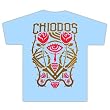 CHIODOS - Roses - Light Blue Women's / Girls T-Shirt (Girlie / Babydoll)