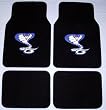 Viper Snake Blue Front & Rear Carpet Car Truck SUV Floor Mats