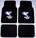 Viper Snake Blue Front & Rear Carpet Car Truck SUV Floor Mats