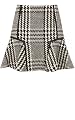 Statement Check Skirt