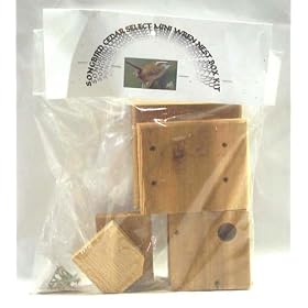 Chickadee Nesting Box Kit by 