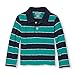 The Children's Place Boys' Long Sleeve Striped Slub Polo