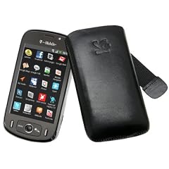 T-Mobile Pulse - Leder Etui Tasche *Spezielle Anfertigung* (Original SunCase)
