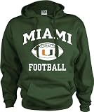Miami Hurricanes Perennial Football Hooded Sweatshirt