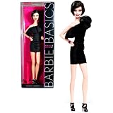 Mattel Year 2009 Barbie Basics Black Label Collection 1.5 Collector Series 12 Inch Doll Model No. 13 - Brunette Barbie with Pixie Cut Raven Hair, Sassy Mini Black Dress and High Heel Shoes Plus Doll Stand and Certificate of Authenticity (T2164)