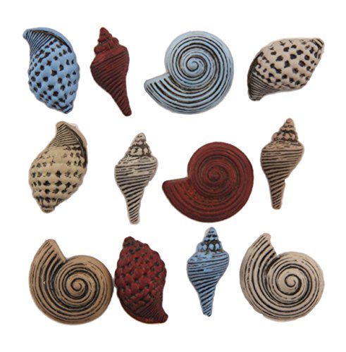 Buttons Galore Button Theme Pack, Seashells
