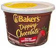 Baker's Dipping Chocolate, Semi-sweet, 7-Ounce Microwavable Tubs (Pack of 8)