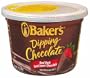 Baker's Dipping Chocolate, Dark Semi-sweet, 7-Ounce Microwavable Tubs (Pack of 8)