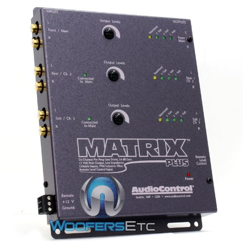 Matrix Plus Gray - AudioControl 6-Channel Line Driver On Sale