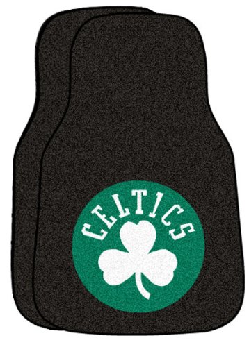 Boston Celtics NBA Car Mats 2 Piece Front