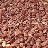 清家石材 砂利 サンプル ボルドーレッド 砕石砂利1-2cm