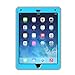 Fintie iPad Air 2 Case - CaseBot Tuatara Series Rugged Unibody Dual Layer Hybrid Full Protective Cover with Built-in Screen Protector and Impact Resistant Bumper for iPad Air 2 (2014 Model), Blue