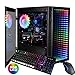 CUK Continuum Micro Business Desktop (Intel i7-9700 8-Core, 32GB DDR4 2666 RAM, 1TB NVMe SSD + 2TB HDD, 430W PSU, AC WiFi, Windows 10 Pro) Professional PC Computer