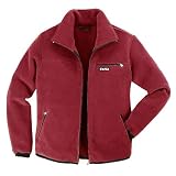 TAIGA Fleece Jacket-300 - Men's Polartec-300 Fleece Jacket, Burgundy, MADE IN CANADA