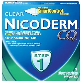 Nicoderm CQ 21 Mg, 7  Clear  Patches