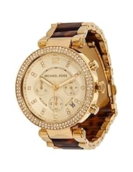 Michael Kors Watches Parker (Gold and Tortoise)