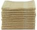 Utopia Towels 22 x 44 Bath Towels 100% Cotton, Soft, and Absorbent 12 Pack - Beige