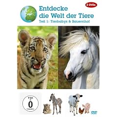 Entdecke die Welt der Tiere - Teil 1 - Tierbabys & Bauernhof [2 DVDs]