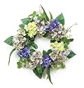 Melrose 20-Inch Shades of Purple Hydrangea Wreath