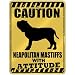 New  Caution : Neapolitan Mastiffs With Attitude  Parking Sign Dog