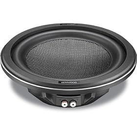 Kenwood Excelon KFC-XW1000F Shallow-mount 10" 4-ohm subwoofer