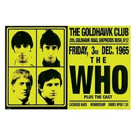 Who - Poster Goldhawke Club