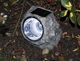 Outdoor Solar Powered LED Rock Light