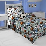 Soccer Bedding Set 11pc Full Bed-in-a-Bag Sports Bed