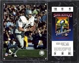 Ken Stabler Oakland Raiders 12x15 Super Bowl XI Plaque with Replica Ticket