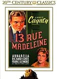 13 Rue Madeleine (20th Century Classics, OmU, deutsches Menue) von Henry Hathaway mit James Cagney, Melvin Cooper, Sam Jaffe - James Cagney