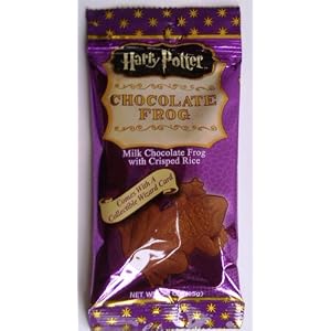 Harry Potter Milk Chocolate Frog with Collectible Wizard Trading Card