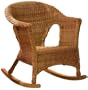 All weather Wicker look Rocking Chair, 31"Hx26"W, ANTIQUE