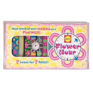 Alex Flower Hour Watch with 7 Changeable Bands thumbnail