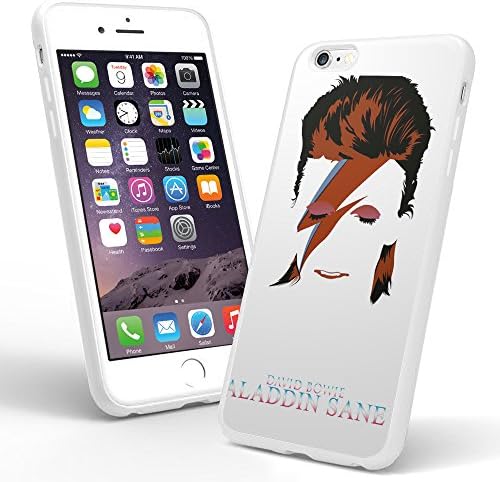 david bowie aladdin sane for iPhone 6/6S White Case