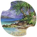 Palm Island Relax Carsters, Coasters for Your Car
