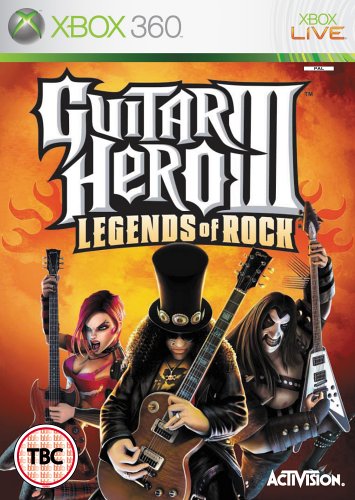 Childrens Toyshop  Video Games : Guitar Hero III - Solus (Xbox 360)