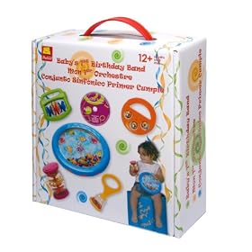 Halilit Baby's First Birthday Band Musical Instrument Gift Set