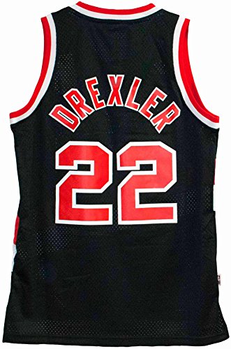 Portland Trail Blazers #22 Clyde Drexler NBA Soul Swingman Jersey, Black