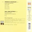 Friedrich Goldmann / Paul-Heinz Dittrich - Zusammenstellung - Musik f�r Bl�ser / Kammermusik V f�r Bl�serquintett