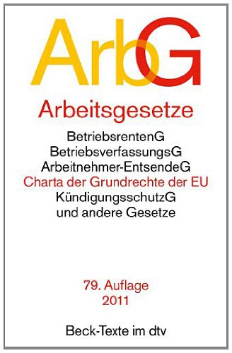 Produkt-Bild: Arbeitsgesetze