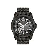 Bulova Mens 98D110 Automatic Mechanical Charcoal Grey Dial Bracelet Watch by Bulova